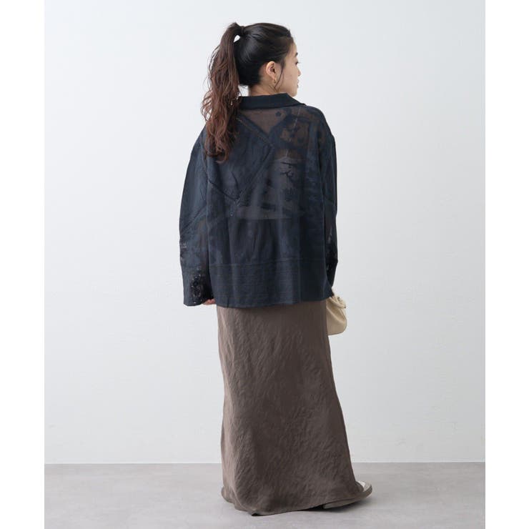 【CIAOPANIC TYPY】【india】レースリメイク風シャツジャケット | PAL GROUP OUTLET | 詳細画像11 