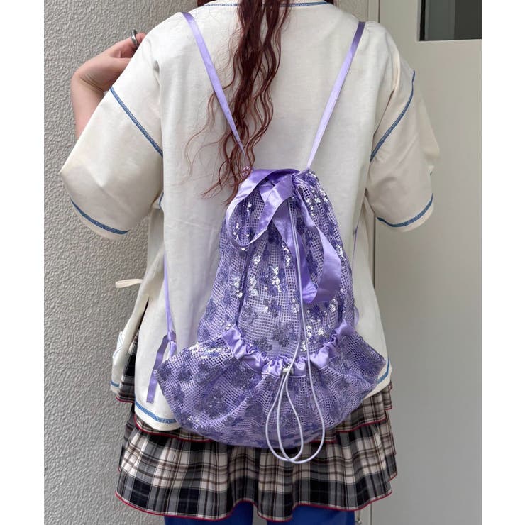 【CIAOPANIC TYPY】H.Sスパンコールナップサック | PAL GROUP OUTLET | 詳細画像15 