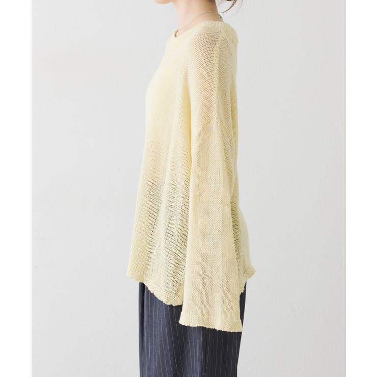 【CIAOPANIC TYPY】PON企画コットンシアールーズニット | PAL GROUP OUTLET | 詳細画像10 