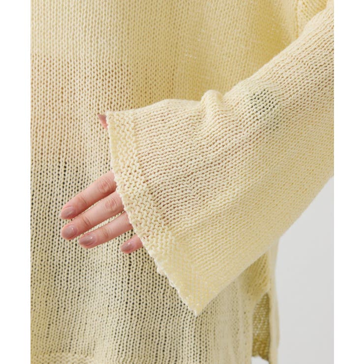【CIAOPANIC TYPY】PON企画コットンシアールーズニット | PAL GROUP OUTLET | 詳細画像13 