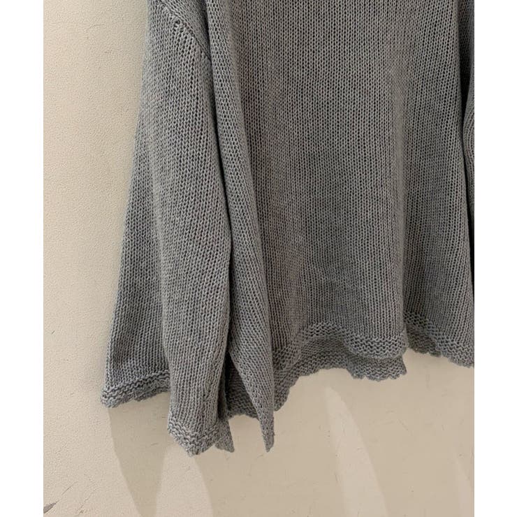 【CIAOPANIC TYPY】PON企画コットンシアールーズニット | PAL GROUP OUTLET | 詳細画像3 
