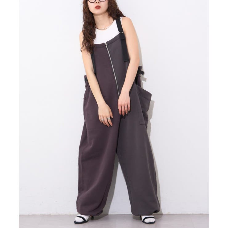 CCL | 【CIAOPANIC TYPY】etsintaスウェットオーバーサロペット | PAL GROUP OUTLET