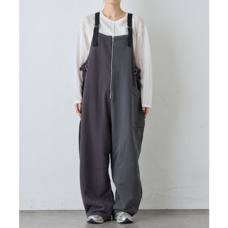 【CIAOPANIC TYPY】etsintaスウェットオーバーサロペット | PAL GROUP OUTLET | 詳細画像12 