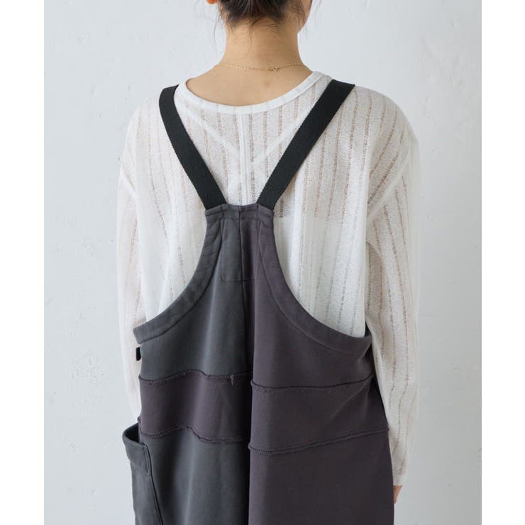 【CIAOPANIC TYPY】etsintaスウェットオーバーサロペット | PAL GROUP OUTLET | 詳細画像14 