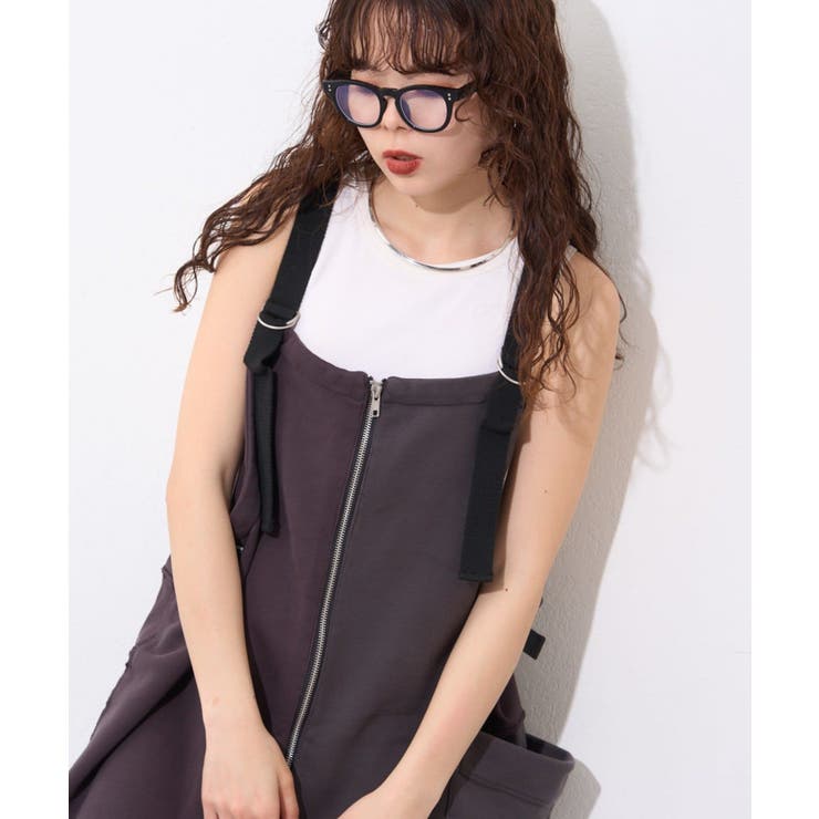 【CIAOPANIC TYPY】etsintaスウェットオーバーサロペット | PAL GROUP OUTLET | 詳細画像2 