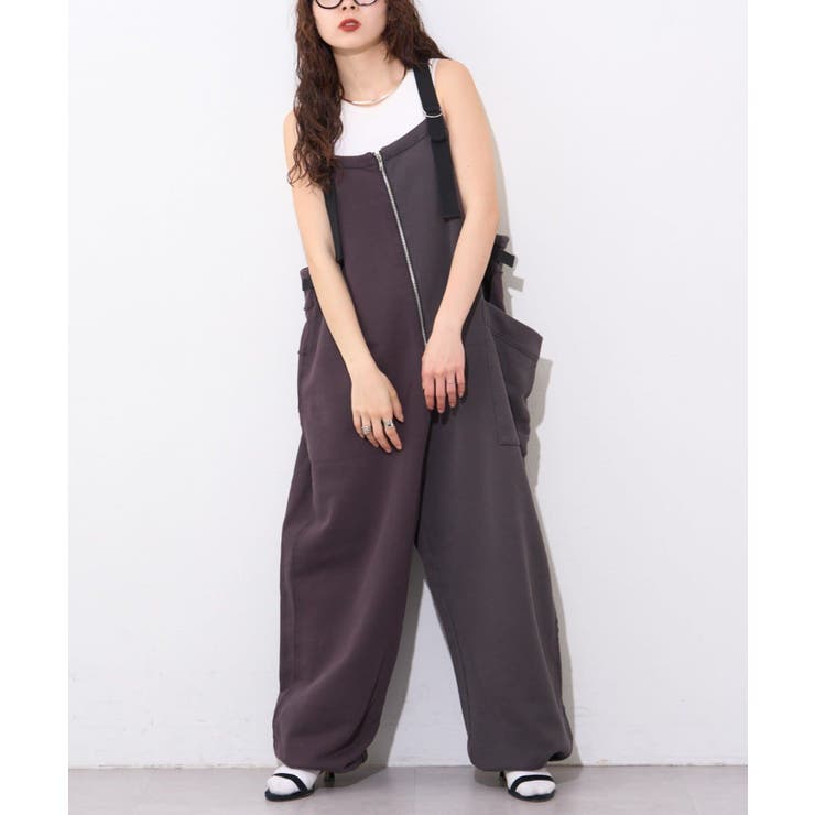 【CIAOPANIC TYPY】etsintaスウェットオーバーサロペット | PAL GROUP OUTLET | 詳細画像5 