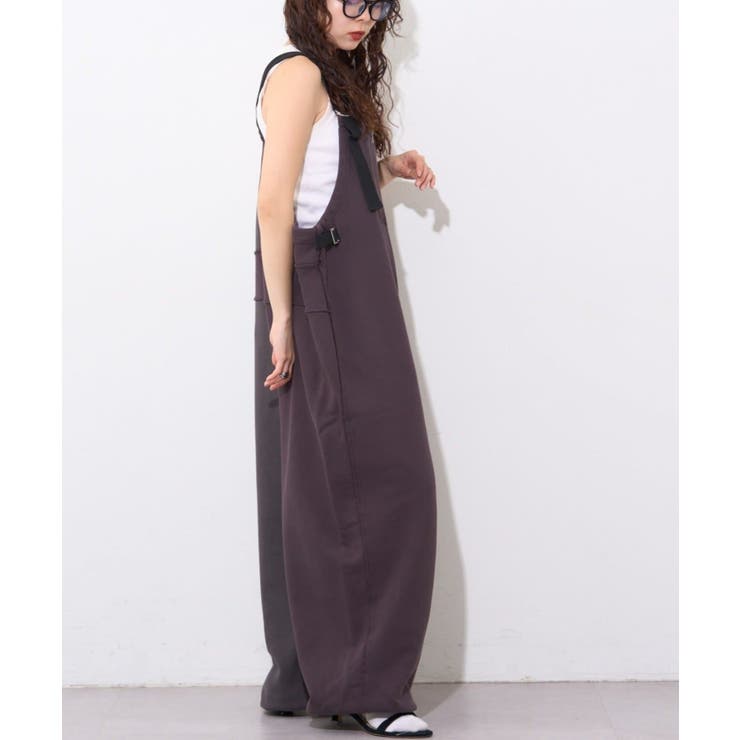 【CIAOPANIC TYPY】etsintaスウェットオーバーサロペット | PAL GROUP OUTLET | 詳細画像6 