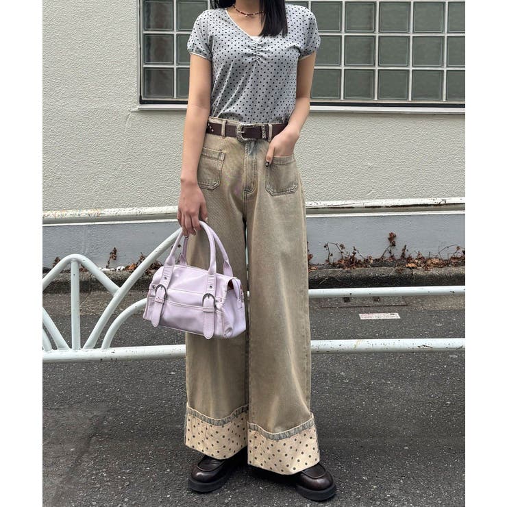 【Ciaopanic】ピコレースVネックコンパクトTee | PAL GROUP OUTLET | 詳細画像14 