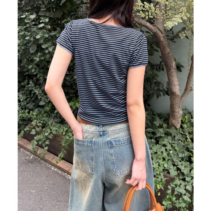 【Ciaopanic】ピコレースVネックコンパクトTee | PAL GROUP OUTLET | 詳細画像20 