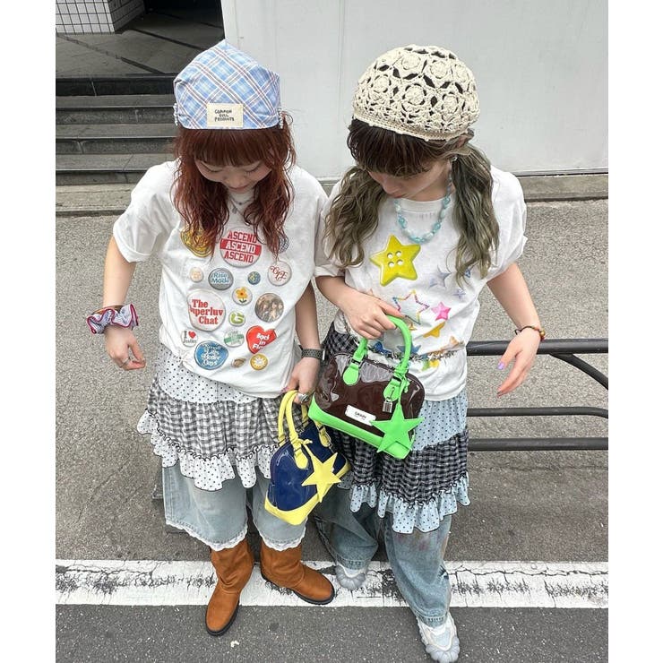 【Ciaopanic】【SETフェア】スター＆缶バッジTee | PAL GROUP OUTLET | 詳細画像11 