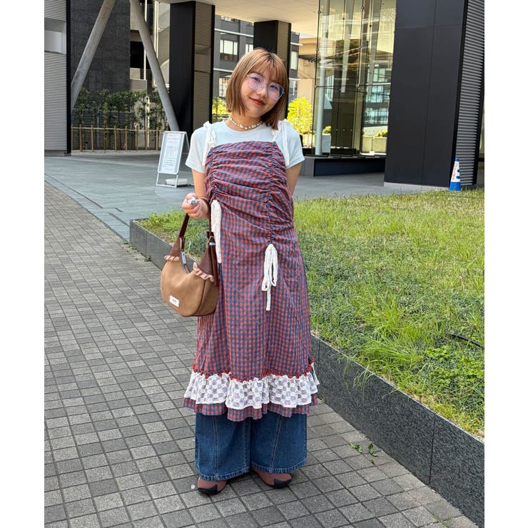 【Ciaopanic】【おひよ企画】アソート柄レースリボンシャーリングキャミ… | PAL GROUP OUTLET | 詳細画像6 