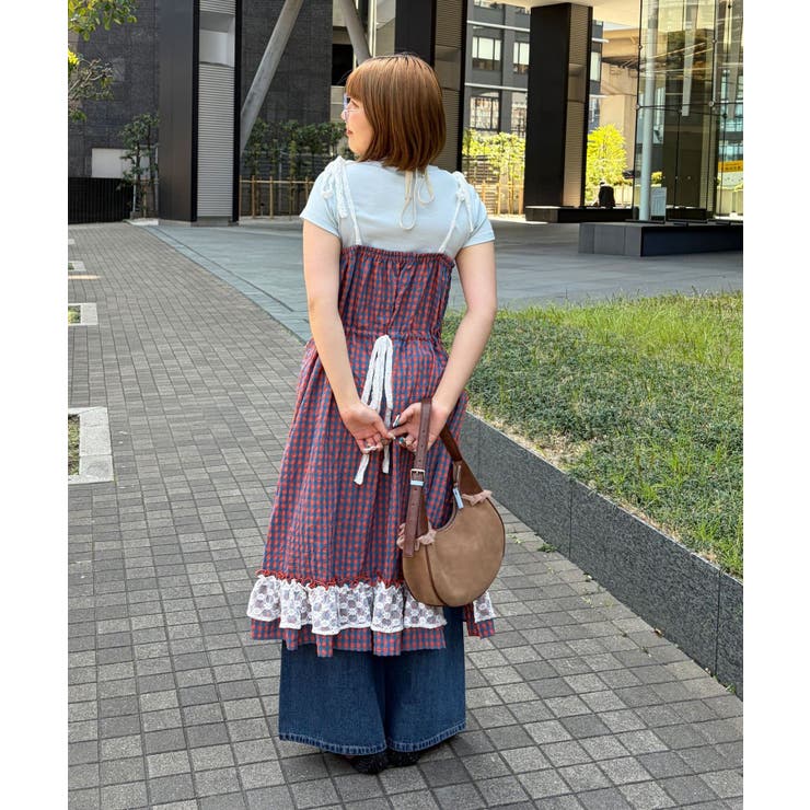【Ciaopanic】【おひよ企画】アソート柄レースリボンシャーリングキャミ… | PAL GROUP OUTLET | 詳細画像8 
