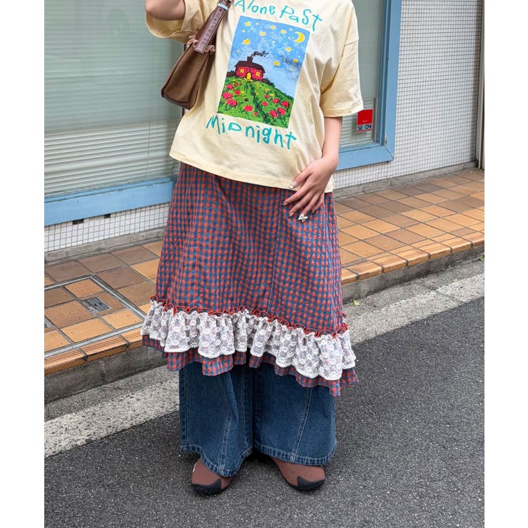 【Ciaopanic】【おひよ企画】アソート柄レースリボンシャーリングキャミ… | PAL GROUP OUTLET | 詳細画像9 
