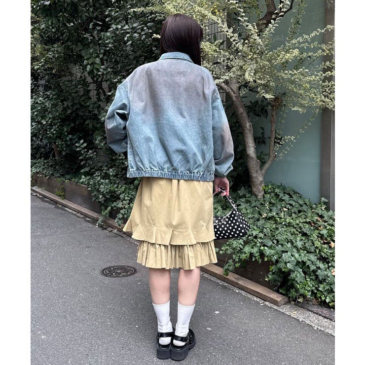 【Ciaopanic】裾フリルミリタリーミドルスカート | PAL GROUP OUTLET | 詳細画像7 