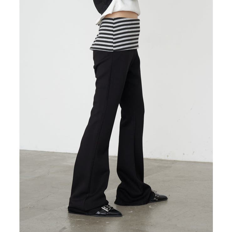 【RAY CASSIN】折り返し細フレアPT | PAL GROUP OUTLET | 詳細画像23 