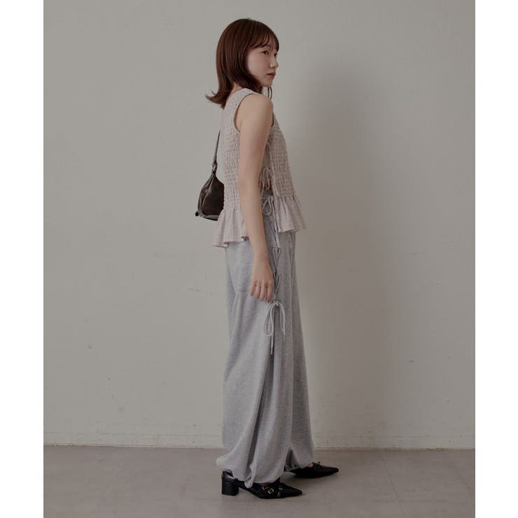 【mline】チェック ギャザーブラウス | PAL GROUP OUTLET | 詳細画像19 
