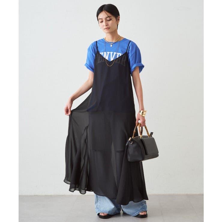 【Loungedress】シアーキャミOP | PAL GROUP OUTLET | 詳細画像3 
