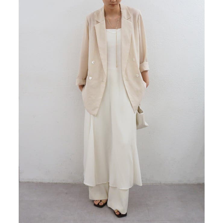【Loungedress】シアーキャミOP | PAL GROUP OUTLET | 詳細画像16 