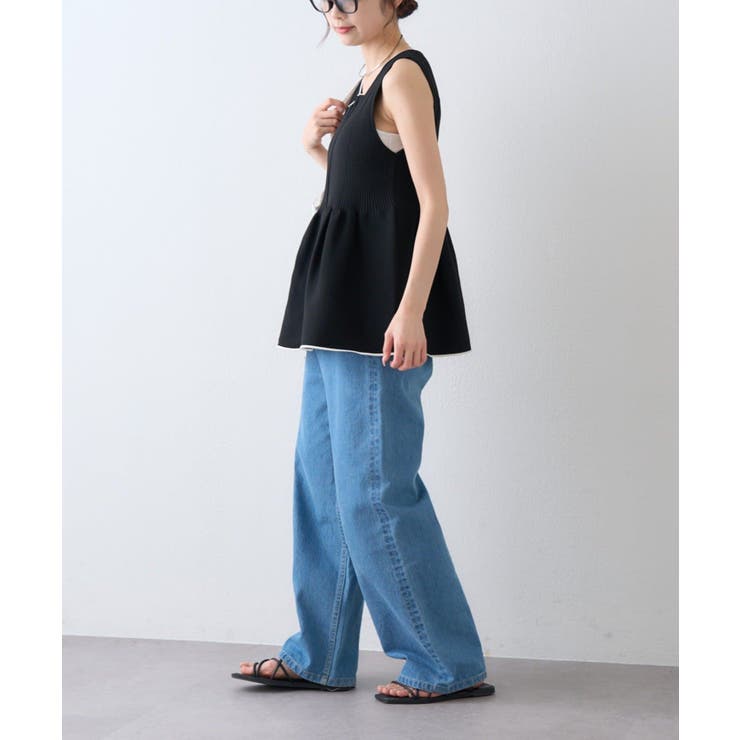 【CIAOPANIC TYPY】スポンディッシュWZIPペプラム配色ニッ… | PAL GROUP OUTLET | 詳細画像17 