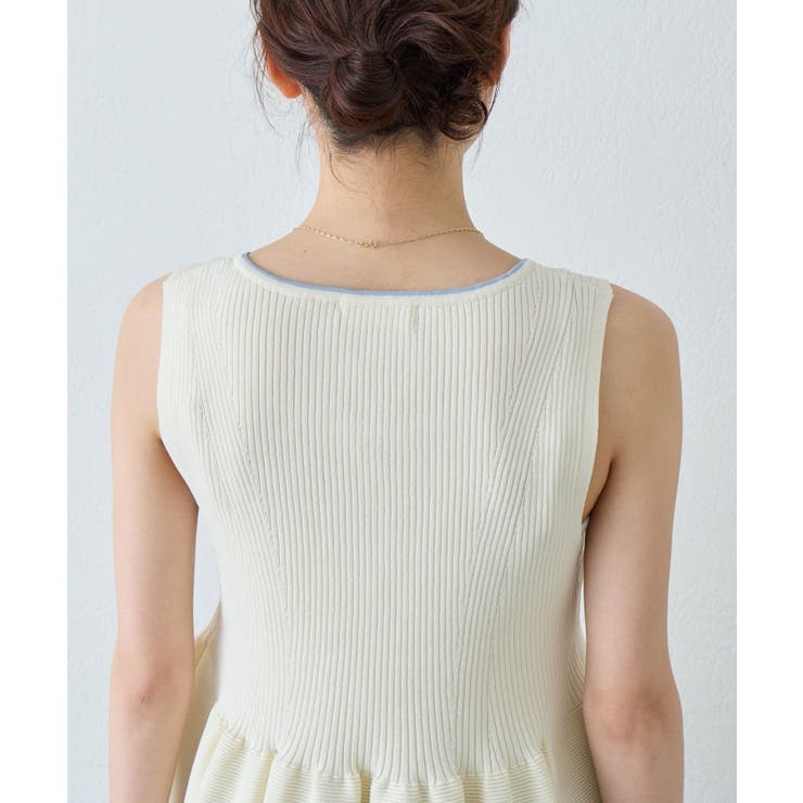 【CIAOPANIC TYPY】スポンディッシュWZIPペプラム配色ニッ… | PAL GROUP OUTLET | 詳細画像23 