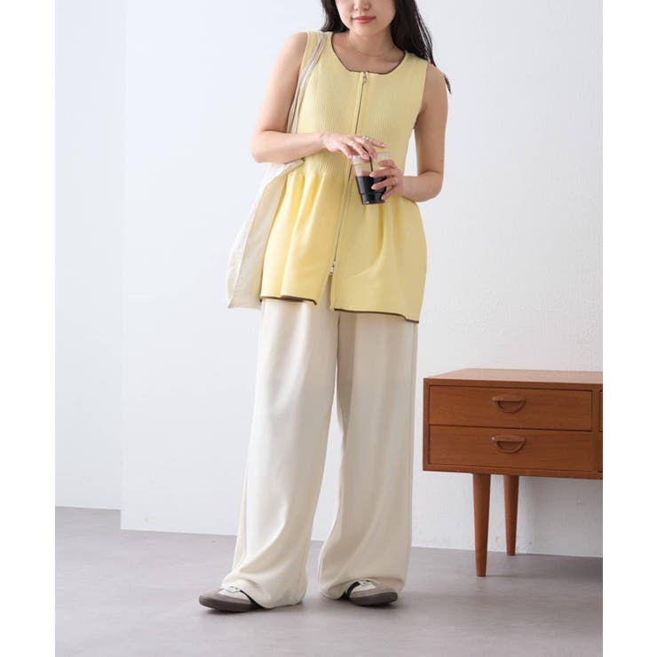 【CIAOPANIC TYPY】スポンディッシュWZIPペプラム配色ニッ… | PAL GROUP OUTLET | 詳細画像33 
