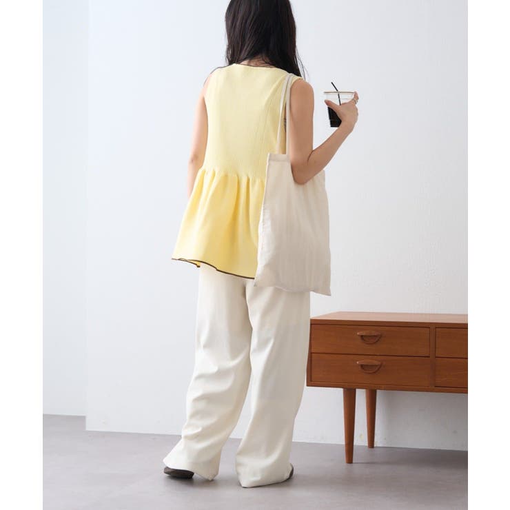 【CIAOPANIC TYPY】スポンディッシュWZIPペプラム配色ニッ… | PAL GROUP OUTLET | 詳細画像35 