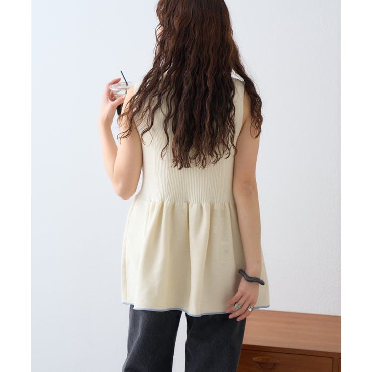 【CIAOPANIC TYPY】スポンディッシュWZIPペプラム配色ニッ… | PAL GROUP OUTLET | 詳細画像45 