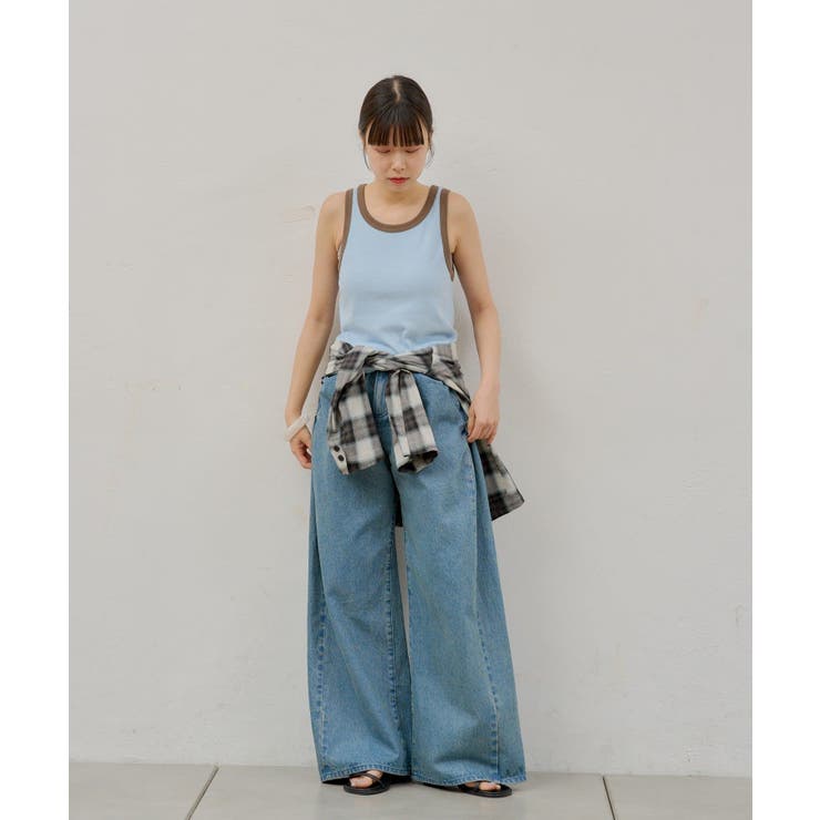 【Kastane】RINGER TANK TOP | PAL GROUP OUTLET | 詳細画像36 