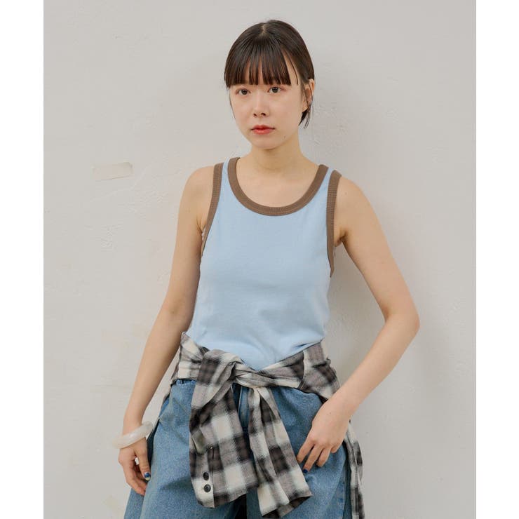 【Kastane】RINGER TANK TOP | PAL GROUP OUTLET | 詳細画像37 