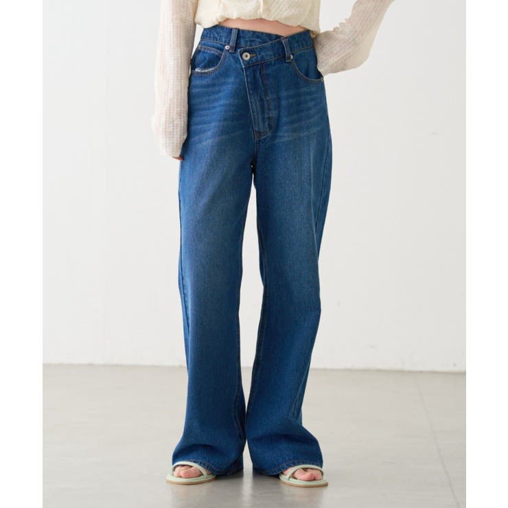 【Kastane】B ウエストラップデニムパンツ | PAL GROUP OUTLET | 詳細画像3 