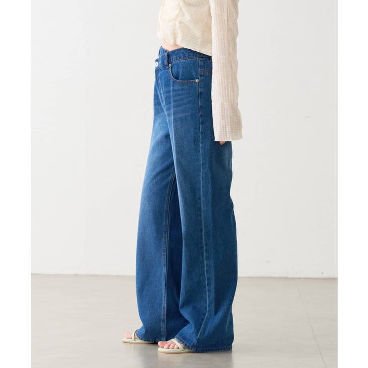 【Kastane】B ウエストラップデニムパンツ | PAL GROUP OUTLET | 詳細画像4 