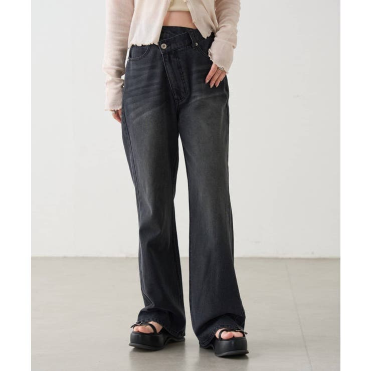 【Kastane】B ウエストラップデニムパンツ | PAL GROUP OUTLET | 詳細画像22 