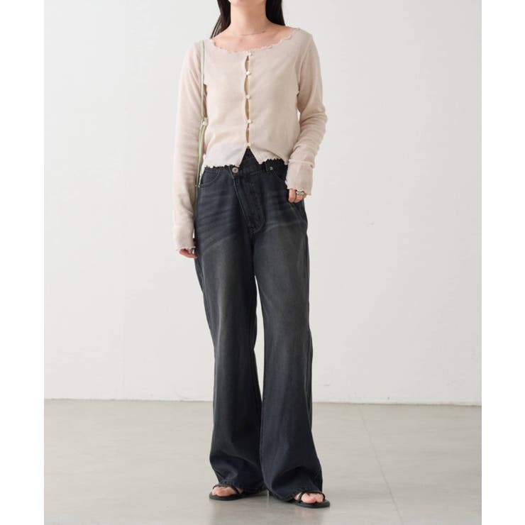 【Kastane】B ウエストラップデニムパンツ | PAL GROUP OUTLET | 詳細画像25 