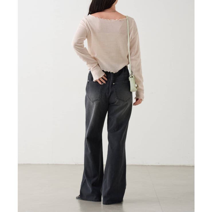 【Kastane】B ウエストラップデニムパンツ | PAL GROUP OUTLET | 詳細画像28 