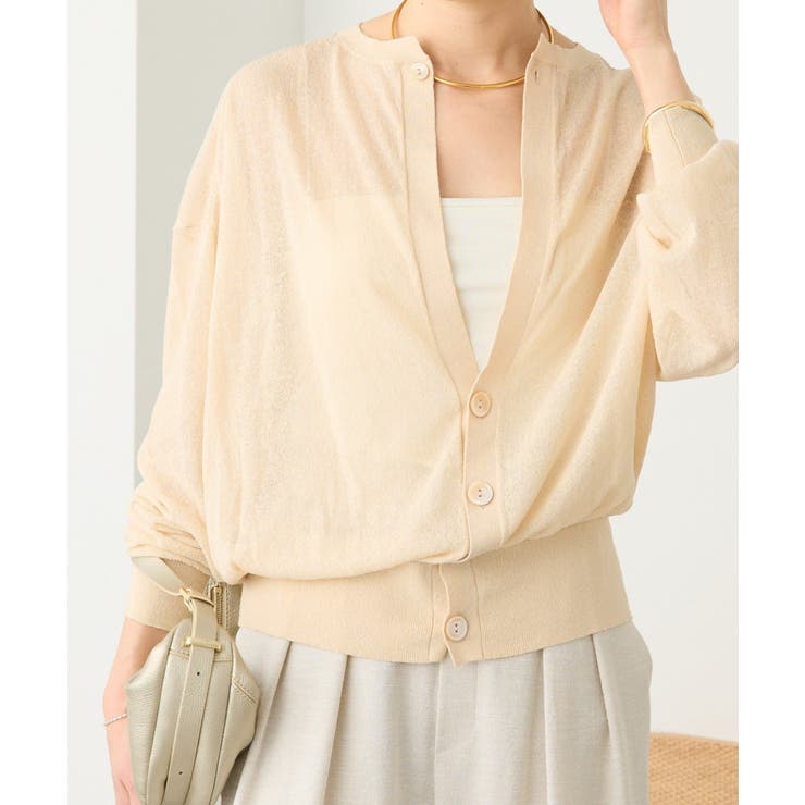 BE | 【RIVE DROITE】2wayオープンバックニット | PAL GROUP OUTLET