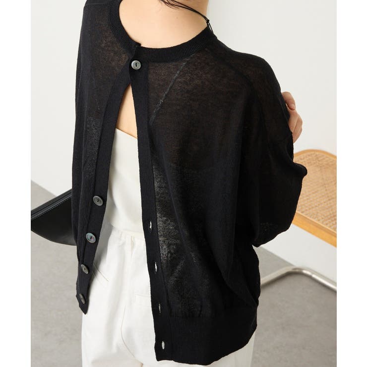 BK | 【RIVE DROITE】2wayオープンバックニット | PAL GROUP OUTLET