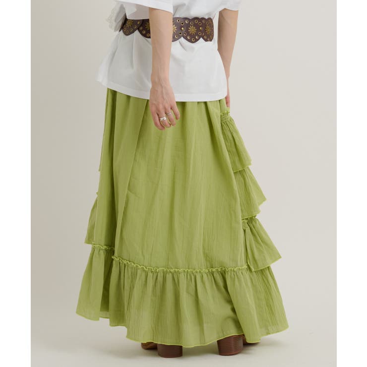 【w closet】アシメティアードロングSK | PAL GROUP OUTLET | 詳細画像11 