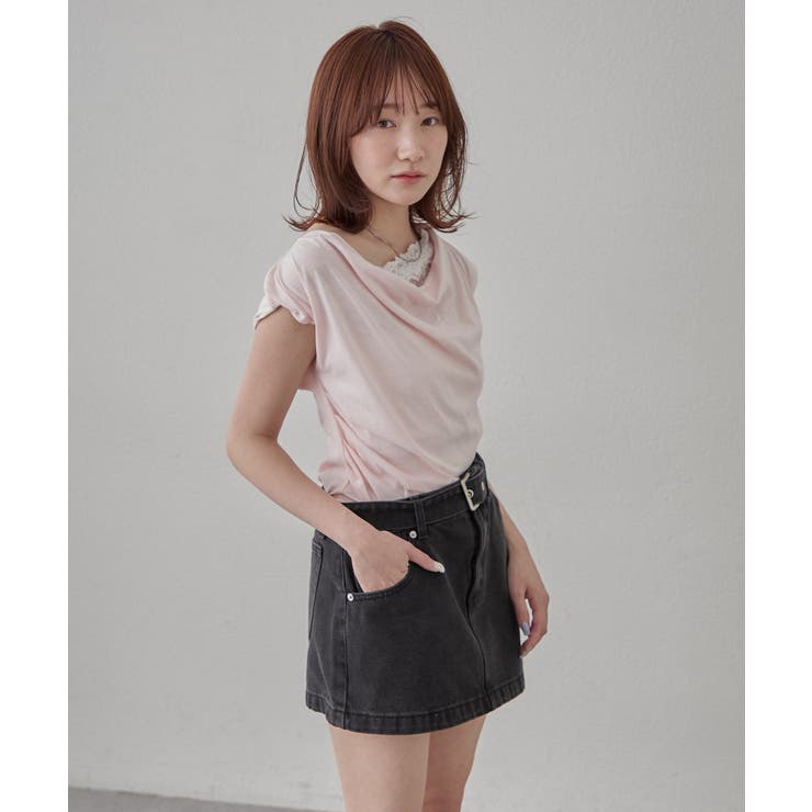 【mline】オフショルレースフレンチT | PAL GROUP OUTLET | 詳細画像8 