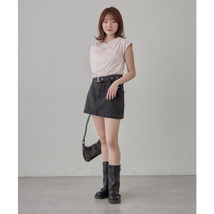 【mline】オフショルレースフレンチT | PAL GROUP OUTLET | 詳細画像12 