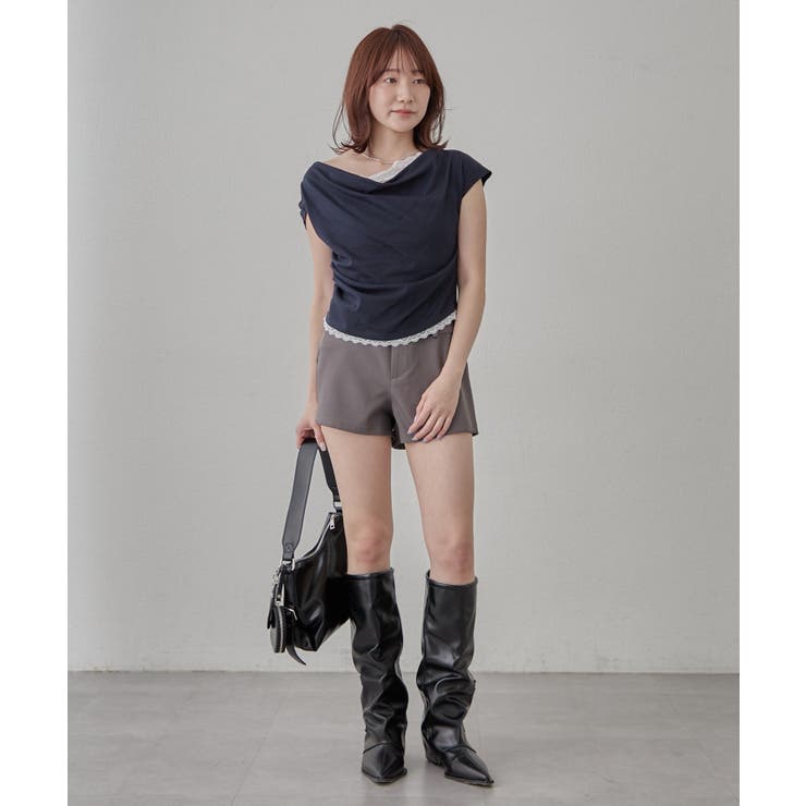 【mline】オフショルレースフレンチT | PAL GROUP OUTLET | 詳細画像22 