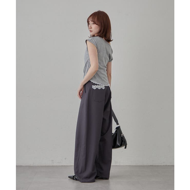 【mline】オフショルレースフレンチT | PAL GROUP OUTLET | 詳細画像42 