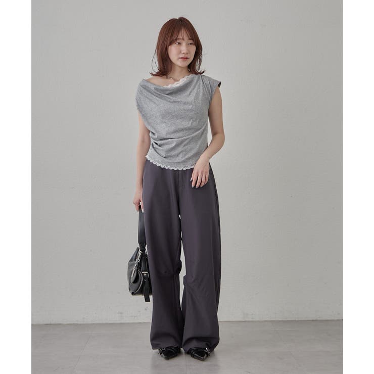 【mline】オフショルレースフレンチT | PAL GROUP OUTLET | 詳細画像43 