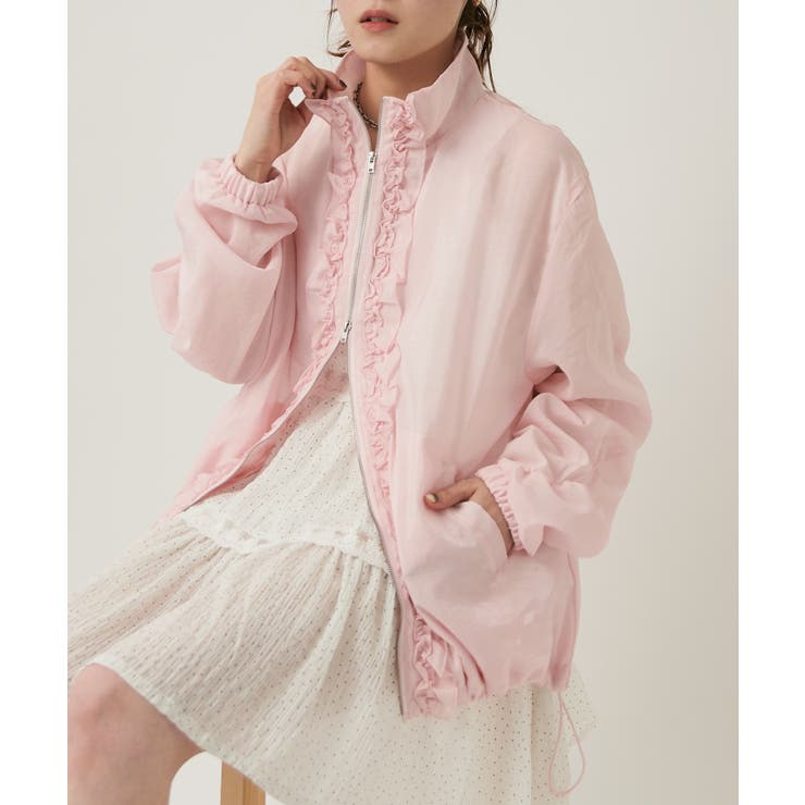 PNK | 【w closet】シアーブルゾン | PAL GROUP OUTLET