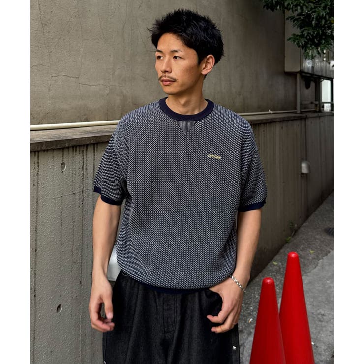 【Ciaopanic】バーズアイサマーニットクルーネックTシャツ | PAL GROUP OUTLET | 詳細画像2 