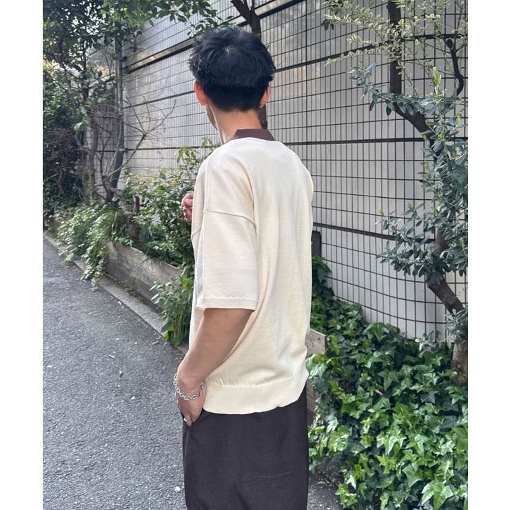 【Ciaopanic】フェイクレイヤードニットポロシャツ | PAL GROUP OUTLET | 詳細画像16 