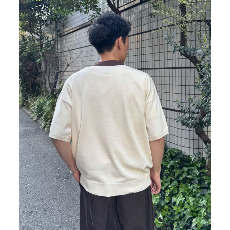 【Ciaopanic】フェイクレイヤードニットポロシャツ | PAL GROUP OUTLET | 詳細画像17 
