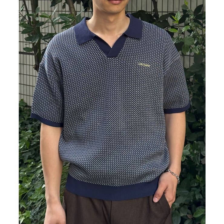 【Ciaopanic】バーズアイサマーニットポロシャツ | PAL GROUP OUTLET | 詳細画像2 