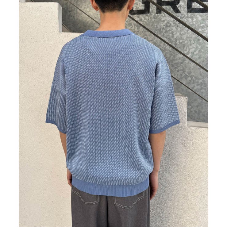 【Ciaopanic】バーズアイサマーニットポロシャツ | PAL GROUP OUTLET | 詳細画像19 