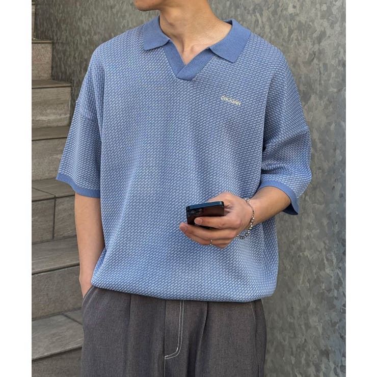 【Ciaopanic】バーズアイサマーニットポロシャツ | PAL GROUP OUTLET | 詳細画像11 
