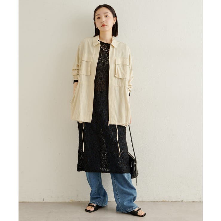【Omekashi】シアーシャツジャケット | PAL GROUP OUTLET | 詳細画像35 